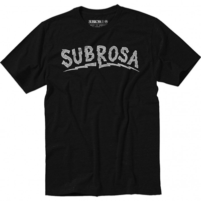 Subrosa Voltage póló - fekete - M