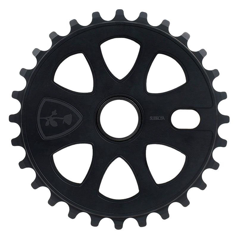 Subrosa Petal sprocket - 25T - fekete