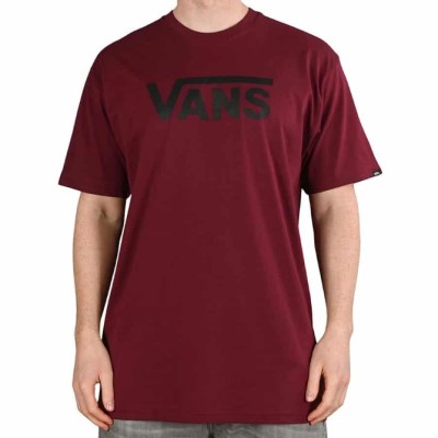 Vans Classic póló - burgundi - L